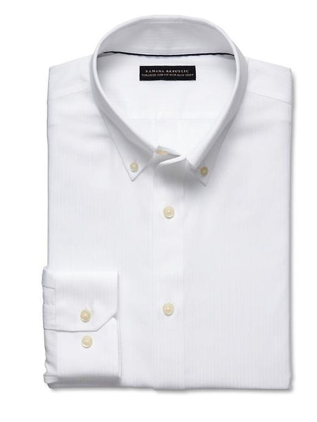 Slim fit stretch dress shirt
